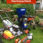 Sicherheit Gartenarbeit