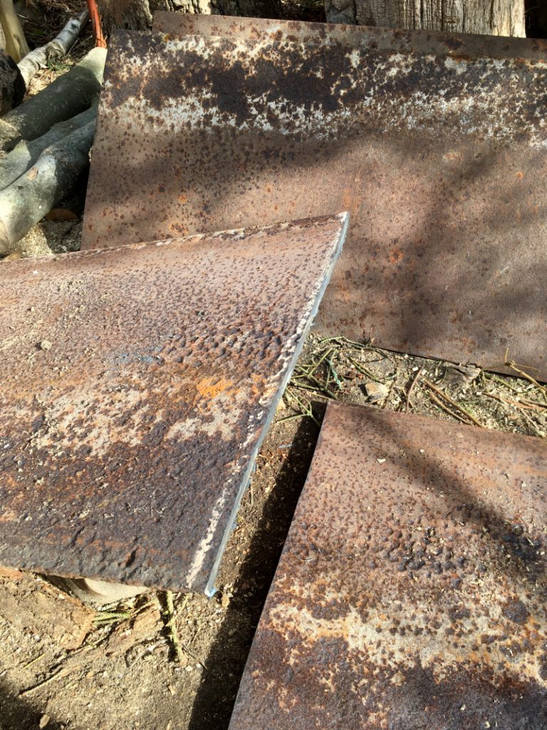 Stahlplatte trennen