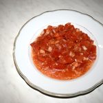 Tomatensalat mit Ketchup